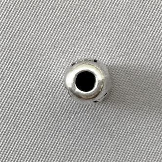 Music Note Tube Beads 15x7mm Antique Silver Plated Alloy Q10 Per Pkg