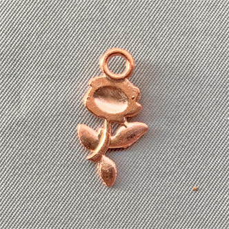 18x6mm Stainless Steel Lobster Claw Clasp w/ Cord End Q3 Per Pkg