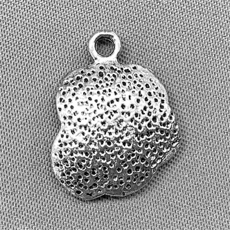 Antique Silver Plated Alloy 18x13mm Rose Flower Charms Q6 per Pkg
