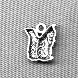 Squirrel Charms 16x13mm Antique Silver Plated Alloy Q6 Per Pkg