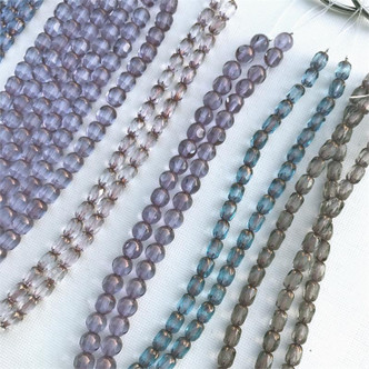 Dyed Blue Flower Agate 18x13mm Oval Semi Precious Beads per Strand