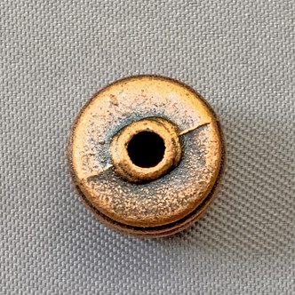 Decorative Drum 9x10mm Antique Copper Plated Alloy Q12 Per Pkg