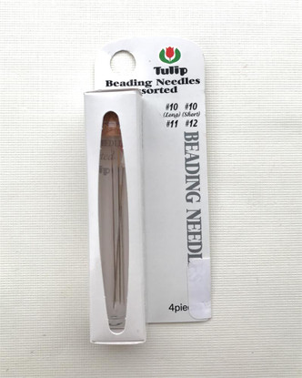 Tulip Beading Needles Pack of 4 Assorted Sizes per Pkg