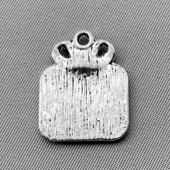 Girls Night Out Present Box Message Charms 22x17mm Antique Silver Plated Alloy Q6 Per Pkg