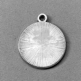 Moon Stars Planet Coin Charms 23x19mm Antique Silver Plated Alloy Q6 Per Pkg