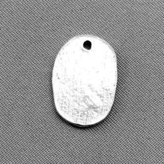 Owl Oval Charms 17x12mm Antique Silver Plated Alloy Q6 Per Pkg