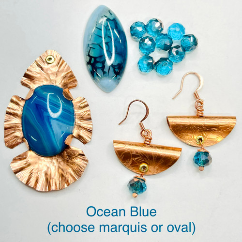 Cold Connections Pendant & Earrings DIY Jewelry Making Kit Per Kit