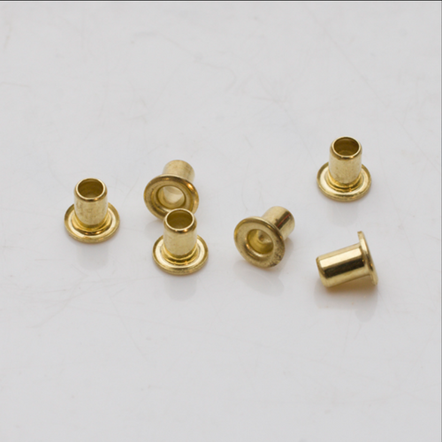 3.5mm Eyelets 1/8 Inch 1mm Hole Brass Q24 Per Pkg
