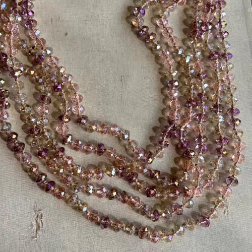 Aphrodite Necklace Multi Strand Knotted Artisan Made Per Pc