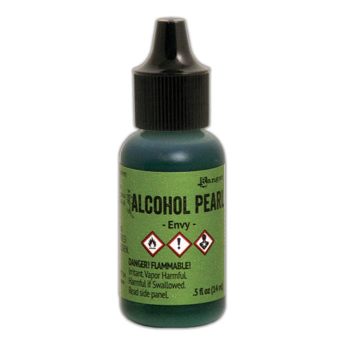 Envy Alcohol Pearl Ink Paint Ranger .5oz Bottle Per Pkg