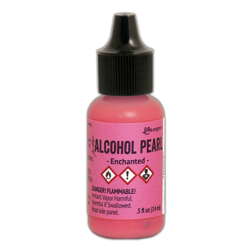 Enchanted Alcohol Pearl Ink Paint Ranger .5oz Bottle Per Pkg