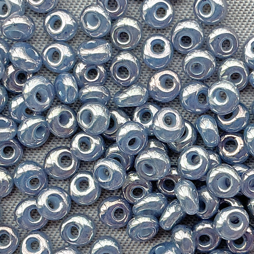 Gold Luster Pale Wisteria 3mm Magatama Teardrop Japanese TOHO Seed Beads Per Tube