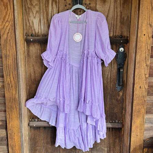 Lilac Kimono Duster Umgee