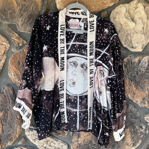 Love By The Moon Cropped Kimono Artisan Market of Stars O/S