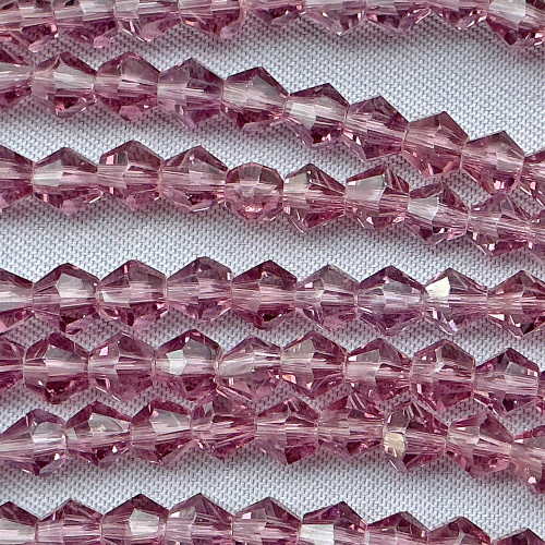 Wineberry 4mm Faceted Bicone Chinese Crystal Glass Beads Per Strand