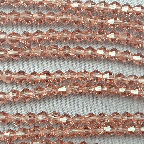 Thistle 4mm Faceted Bicone Chinese Crystal Glass Beads Per Strand