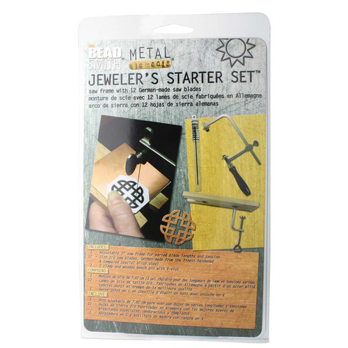 Jeweler's Saw Starter Kit Tools Metal Elements Metalsmith Per Set