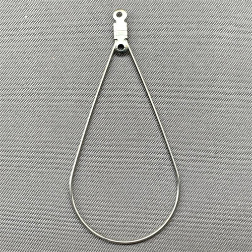 Teardrop Pendant 2 Loop Link 50x23mm Stainless Steel Connectors Q10 per Pkg