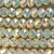 Chalcedony Opalite AB 10x8mm Faceted Rondelle Chinese Crystal Glass Beads Per Strand