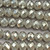 Slate Satin 10x8mm Faceted Rondelle Chinese Crystal Glass Beads Per Strand