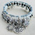 Bejeweled Memories Bracelet DIY Jewelry Kit Memory Wire Per Kit