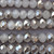 Opal Earl Gray Charcoal 10x8mm Faceted Rondelle Chinese Crystal Glass Beads Per Strand