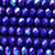 Blue Twilight Starlight 10x8mm Faceted Rondelle Chinese Crystal Glass Beads Per Strand
