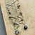 Black Heart Trio Earrings Artisan Made in the USA Per Pair