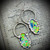 Clover Soldered Tin Earrings Artisan Made in the USA Per Pair