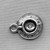 3D Tea Cup Charms 19x7mm Antique Silver Plated Alloy Q6 Per Pkg