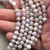 7mm Kunzite Smooth Round Semi Precious Stone Beads Per Strand