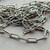 11x4mm Paperclip Cable Chain Soldered Antique Silver Plated Per Foot