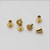 3.5mm Eyelets 1/8 Inch 1mm Hole Brass Q24 Per Pkg