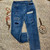 Bling Lace Denim Jeans Stretchy Rhinestone Patches The Catherine Ethyl Clothing Plus Size