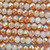 Copper AB Ivory Opalite 6x4mm Rondelle Chinese Crystal Glass Beads Per Strand