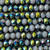 Fossil Gray Astral Teal 6x4mm Rondelle Chinese Crystal Glass Beads Per Strand