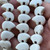 17x13mm Zuni Bear Magnesite White Beads Semi Precious Stones Q14 Per Strand