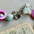 Seahorse Queen Necklace Shell Pearl Beaded Chain Artisan Made Per Pc