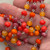 Salsa Beaded Rosary Chain 8mm Crystal Rondelle Antique Silver Plated Per Foot