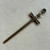 Sword Pendants 66-101mm Antique Brass Plated Alloy Q1 Per Pkg