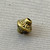 Boho Bicone Beads 6mm Antique Brass Plated Alloy Q40 Per Pkg