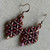 Maple Late Summer Vibes Woven Treasures Earrings Artisan Made in the USA Per Pair