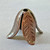 4 Petal Flower Bead Caps 17x22mm Antique Copper Plated Brass Q10 Per Pkg