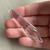 76mm Icicle Clear Prism Pendant Crystal Glass Point Per Pc