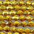 Aurum 10x8mm Baroque Chinese Crystal Glass Beads Per Strand