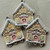 Sugar Gingerbread House Pendant Merry Christmas Artisan 64x48mm Per Pc Sugar Gingerbread House Pendant Merry Christmas Artisan 64x48mm Per Pc
