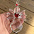 Winged Angel Cardinal Ornament Acrylic 4.5 Inch Per Pc