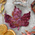 Felted Leaf Brooch DIY Jewelry Kit Felting Sewing Per Kit