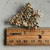 2 Inch Christmas Tree Stars Brooch Pin Rhinestone Enamel Gold Plated Per Pc