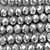 Silver 10x8mm Faceted Rondelle Chinese Crystal Glass Beads Per Strand